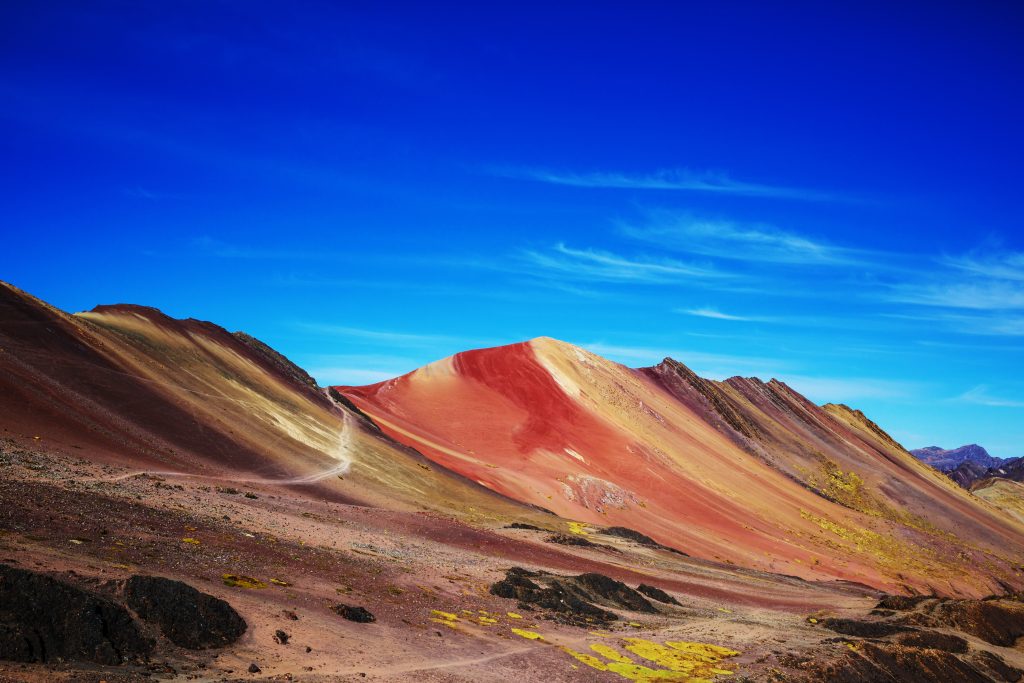 rainbow mountains Vinicunca, Cusco peru
